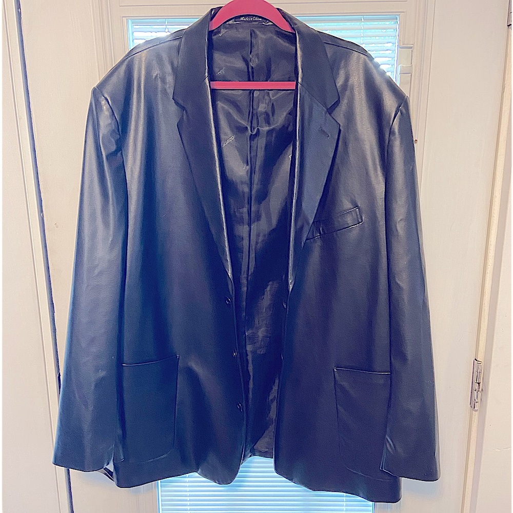 Men’s Pleather Jacket